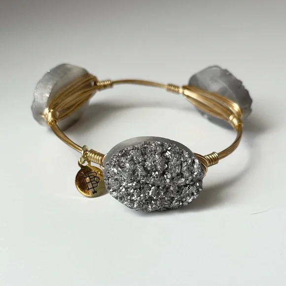 Bourbon & Bowties Drusy Bangle - Picture 1 of 4